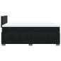 vidaXL Boxspringbett mit Matratze Schwarz 120x190 cm Samt vidaXL Boxspringbett mit Matratze Schwarz 120x190 cm Samt