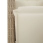 vidaXL 7-tlg. Garten-Bistro-Set mit Kissen Beige Poly Rattan vidaXL 7-tlg. Garten-Bistro-Set mit Kissen Beige Poly Rattan