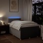 vidaXL Boxspringbett mit Matratze Taupe 120x190 cm Stoff vidaXL Boxspringbett mit Matratze Taupe 120x190 cm Stoff