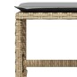 vidaXL 9-tlg. Garten-Essgruppe mit Kissen Beige Poly Rattan vidaXL 9-tlg. Garten-Essgruppe mit Kissen Beige Poly Rattan