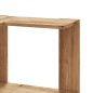 vidaXL Eck-Bücherregal 3 Böden Artisan-Eiche 50x50x102cm Holzwerkstoff vidaXL Eck-Bücherregal 3 Böden Artisan-Eiche 50x50x102cm Holzwerkstoff
