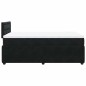 vidaXL Boxspringbett mit Matratze Schwarz 120x190 cm Samt vidaXL Boxspringbett mit Matratze Schwarz 120x190 cm Samt