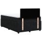 vidaXL Boxspringbett mit Matratze Schwarz 120x190 cm Samt vidaXL Boxspringbett mit Matratze Schwarz 120x190 cm Samt