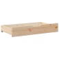 vidaXL Bettschubladen mit Rollen 2 Stk. 95x55x17 cm Massivholz Kiefer vidaXL Bettschubladen mit Rollen 2 Stk. 95x55x17 cm Massivholz Kiefer