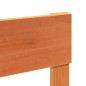 vidaXL Massivholzbett ohne Matratze Wachsbraun 200x200 Kiefernholz vidaXL Massivholzbett ohne Matratze Wachsbraun 200x200 Kiefernholz
