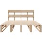 vidaXL Massivholzbett ohne Matratze 140x190 cm Kiefernholz vidaXL Massivholzbett ohne Matratze 140x190 cm Kiefernholz