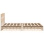 vidaXL Massivholzbett ohne Matratze 140x190 cm Kiefernholz vidaXL Massivholzbett ohne Matratze 140x190 cm Kiefernholz