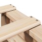 vidaXL Massivholzbett ohne Matratze 140x190 cm Kiefernholz vidaXL Massivholzbett ohne Matratze 140x190 cm Kiefernholz
