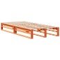 vidaXL Massivholzbett ohne Matratze Wachsbraun 100x200 Kiefernholz vidaXL Massivholzbett ohne Matratze Wachsbraun 100x200 Kiefernholz