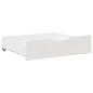 vidaXL Bettschubladen 2 Stk. Weiß 65x55x17 cm Massivholz Kiefer vidaXL Bettschubladen 2 Stk. Weiß 65x55x17 cm Massivholz Kiefer