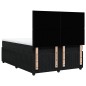 vidaXL Boxspringbett mit Matratze Schwarz 160x200 cm Samt vidaXL Boxspringbett mit Matratze Schwarz 160x200 cm Samt