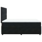 vidaXL Boxspringbett mit Matratze Schwarz 160x200 cm Samt vidaXL Boxspringbett mit Matratze Schwarz 160x200 cm Samt