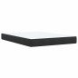 vidaXL Boxspringbett mit Matratze Schwarz 160x200 cm Samt vidaXL Boxspringbett mit Matratze Schwarz 160x200 cm Samt