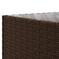 vidaXL 7-tlg. Garten-Lounge-Set mit Kissen Braun Poly Rattan vidaXL 7-tlg. Garten-Lounge-Set mit Kissen Braun Poly Rattan