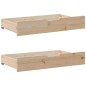 vidaXL Tagesbett Ausziehbar mit Schubladen ohne Matratze 90x200 cm vidaXL Tagesbett Ausziehbar mit Schubladen ohne Matratze 90x200 cm