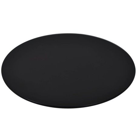 vidaXL Tischplatte aus gehärtetem Glas Rund 800 mm