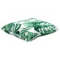 vidaXL Sofakissen 4 Stk. Blattmuster 60x60 cm Stoff vidaXL Sofakissen 4 Stk. Blattmuster 60x60 cm Stoff