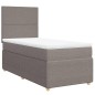 vidaXL Boxspringbett mit Matratze Taupe 80x200 cm Stoff vidaXL Boxspringbett mit Matratze Taupe 80x200 cm Stoff
