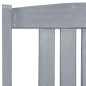 vidaXL Gartenstühle 8 Stk. Massivholz Akazie Grau vidaXL Gartenstühle 8 Stk. Massivholz Akazie Grau
