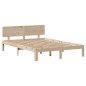 vidaXL Massivholzbett mit Schubladen 135x190 cm Kiefer vidaXL Massivholzbett mit Schubladen 135x190 cm Kiefer