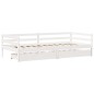 vidaXL Tagesbett mit Schubladen 90x200 cm Massivholz Kiefer vidaXL Tagesbett mit Schubladen 90x200 cm Massivholz Kiefer