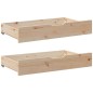 vidaXL Tagesbett mit Schubladen 90x190 cm Massivholz Kiefer vidaXL Tagesbett mit Schubladen 90x190 cm Massivholz Kiefer