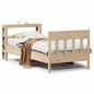 vidaXL Massivholzbett ohne Matratze 75x190 cm Kiefernholz vidaXL Massivholzbett ohne Matratze 75x190 cm Kiefernholz