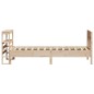 vidaXL Massivholzbett ohne Matratze 75x190 cm Kiefernholz vidaXL Massivholzbett ohne Matratze 75x190 cm Kiefernholz