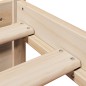 vidaXL Bettgestell mit Kopfteil ohne Matratze 200x200 cm vidaXL Bettgestell mit Kopfteil ohne Matratze 200x200 cm