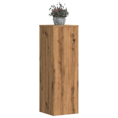 vidaXL Pflanzenständer 2 Stk. Artisan-Eiche 33x33x100 cm Holzwerkstoff