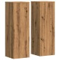 vidaXL Pflanzenständer 2 Stk. Artisan-Eiche 33x33x100 cm Holzwerkstoff vidaXL Pflanzenständer 2 Stk. Artisan-Eiche 33x33x100 cm Holzwerkstoff