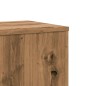 vidaXL Pflanzenständer 2 Stk. Artisan-Eiche 33x33x100 cm Holzwerkstoff vidaXL Pflanzenständer 2 Stk. Artisan-Eiche 33x33x100 cm Holzwerkstoff