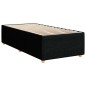 vidaXL Boxspringbett mit Matratze Schwarz 100x200 cm Stoff vidaXL Boxspringbett mit Matratze Schwarz 100x200 cm Stoff