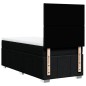 vidaXL Boxspringbett mit Matratze Schwarz 80x200 cm Stoff vidaXL Boxspringbett mit Matratze Schwarz 80x200 cm Stoff