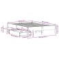 vidaXL Massivholzbett ohne Matratze Weiß 140x190 cm Kiefernholz vidaXL Massivholzbett ohne Matratze Weiß 140x190 cm Kiefernholz