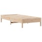 vidaXL Massivholzbett ohne Matratze 100x200 cm Kiefernholz vidaXL Massivholzbett ohne Matratze 100x200 cm Kiefernholz