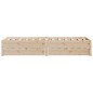 vidaXL Massivholzbett ohne Matratze 100x200 cm Kiefernholz vidaXL Massivholzbett ohne Matratze 100x200 cm Kiefernholz