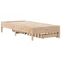 vidaXL Massivholzbett ohne Matratze 100x200 cm Kiefernholz vidaXL Massivholzbett ohne Matratze 100x200 cm Kiefernholz
