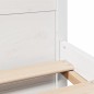 vidaXL Massivholzbett ohne Matratze Weiß 150x200 cm Kiefernholz vidaXL Massivholzbett ohne Matratze Weiß 150x200 cm Kiefernholz