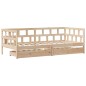 vidaXL Tagesbett mit Schubladen 80x200 cm Massivholz Kiefer vidaXL Tagesbett mit Schubladen 80x200 cm Massivholz Kiefer