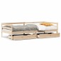 vidaXL Tagesbett mit Schubladen 80x200 cm Massivholz Kiefer vidaXL Tagesbett mit Schubladen 80x200 cm Massivholz Kiefer