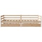 vidaXL Tagesbett mit Schubladen 80x200 cm Massivholz Kiefer vidaXL Tagesbett mit Schubladen 80x200 cm Massivholz Kiefer