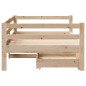 vidaXL Tagesbett mit Schubladen 80x200 cm Massivholz Kiefer vidaXL Tagesbett mit Schubladen 80x200 cm Massivholz Kiefer