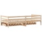 vidaXL Tagesbett mit Schubladen 80x200 cm Massivholz Kiefer vidaXL Tagesbett mit Schubladen 80x200 cm Massivholz Kiefer