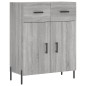 Highboard Grau Sonoma 69,5x34x180 cm Holzwerkstoff Highboard Grau Sonoma 69,5x34x180 cm Holzwerkstoff