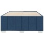 vidaXL Bettgestell ohne Matratze Blau 120x190 cm Stoff vidaXL Bettgestell ohne Matratze Blau 120x190 cm Stoff