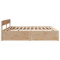 vidaXL Massivholzbett ohne Matratze 180x200 Kiefernholz vidaXL Massivholzbett ohne Matratze 180x200 Kiefernholz