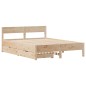 vidaXL Massivholzbett ohne Matratze 140x190 cm Kiefernholz vidaXL Massivholzbett ohne Matratze 140x190 cm Kiefernholz