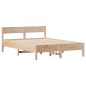 vidaXL Massivholzbett ohne Matratze 140x190 cm Kiefernholz vidaXL Massivholzbett ohne Matratze 140x190 cm Kiefernholz