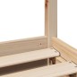 vidaXL Massivholzbett ohne Matratze 140x190 cm Kiefernholz vidaXL Massivholzbett ohne Matratze 140x190 cm Kiefernholz